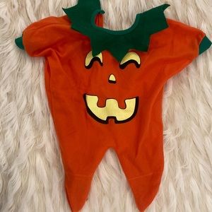 ALL MINE  pumpkin Halloween costume baby 0-3 months